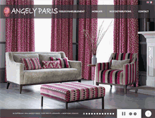 Tablet Screenshot of angely-paris.com